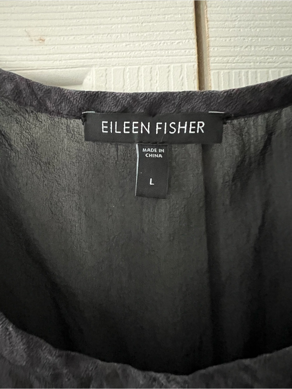 Eileen Fisher 100% Silk Tie Dye Top - Picture 4 of 6